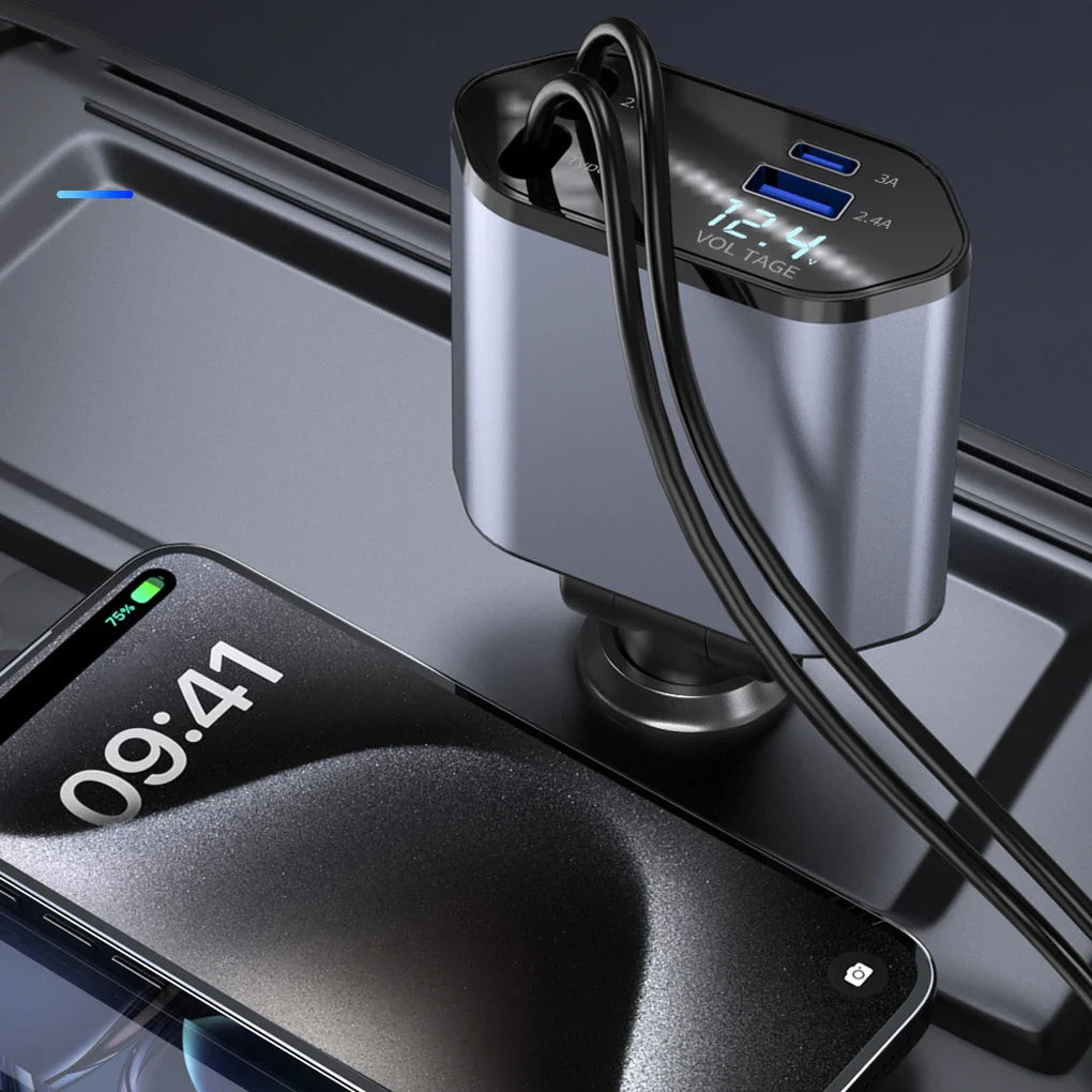 Ultimate 4-in-1 Car Charger