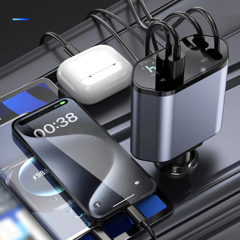 Ultimate 4-in-1 Car Charger